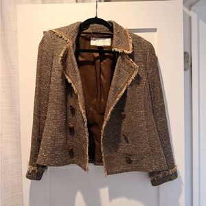 Doncaster Brown Tweed Women's Blazer